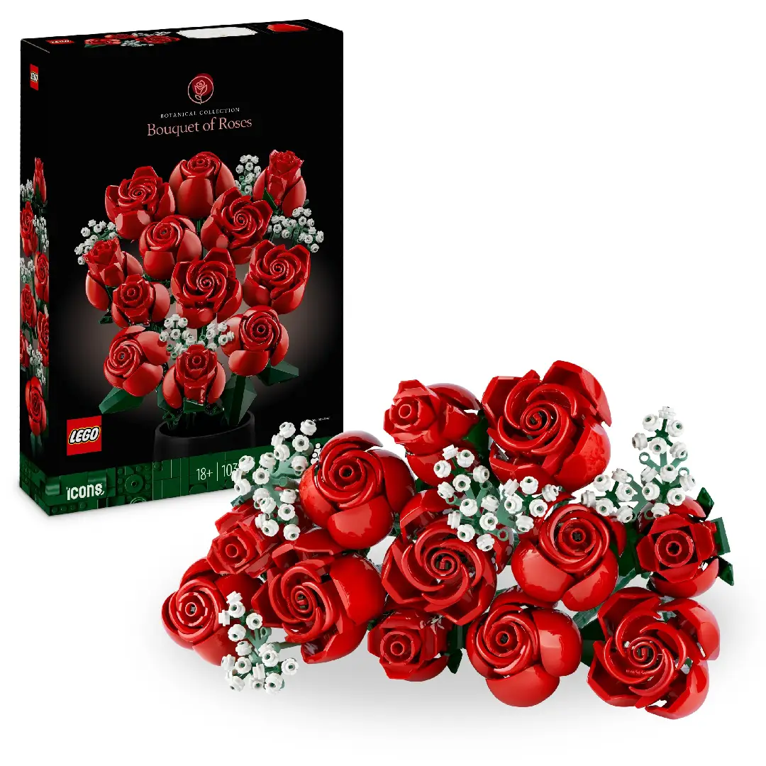 LEGO Bukiet Róż ICONS LEGO 10328 Idealny Prezent dla Dziewczyny pod Choinkę