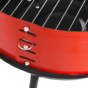 Tradycyjny Grill Ogrodowy Węglowy Składany 35cm + Ruszt - obrazek 5