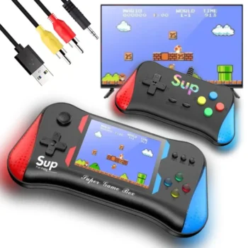 Mini Konsola Retro X7M + Pad dla Dwóch Graczy 500 Gier do TV