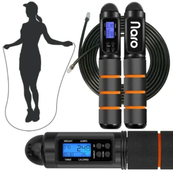 Skakanka z Licznikiem Regulowana Skakanka Fitness Naro