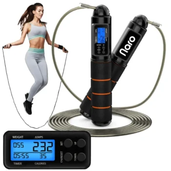 Skakanka z Licznikiem Regulowana Skakanka Fitness Naro