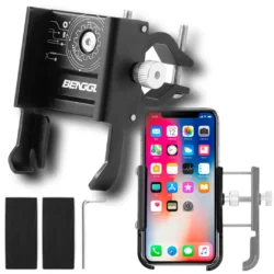 Solidny Uchwyt na Telefon do Roweru Motocykla Aluminiowy