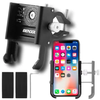Solidny Uchwyt na Telefon do Roweru Motocykla Aluminiowy