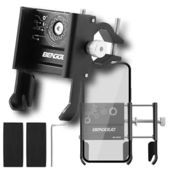 Solidny Uchwyt na Telefon do Roweru Motocykla Aluminiowy