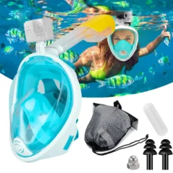 Maska do Snorkelingu Pełnotwarzowa Maska do Nurkowania L/XL