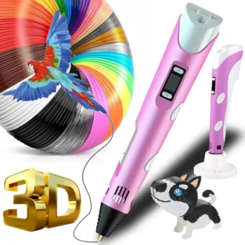 Długopis 3D dla Dzieci Drukarka 3D Pen 20 + 3 Filamenty