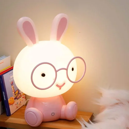 Lampka LED w kształcie królika