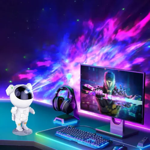 Projektor Gwiazd dla Dzieci Astronauta 8 Mgławic